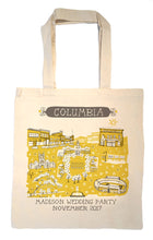 Columbia MO Tote Bag-Wedding Welcome tote