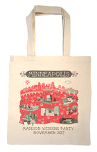 Minneapolis Tote Bag-Wedding Welcome Tote