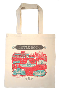 Little Rock Tote Bag-Wedding Welcome Tote
