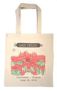 San Diego Tote Bag-Wedding Welcome Tote
