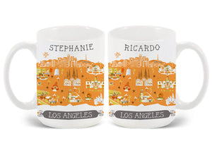 Los Angeles Mug-Custom City Mug