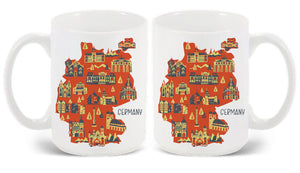 Germany Mug-Custom Country Mug