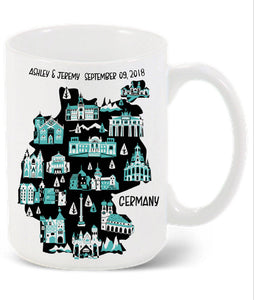 Germany Mug-Custom Country Mug