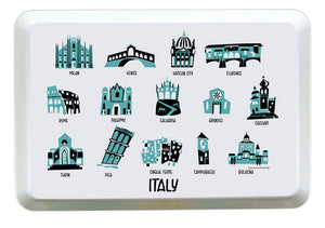 Italy Tray-Custom Melamine Country Tray