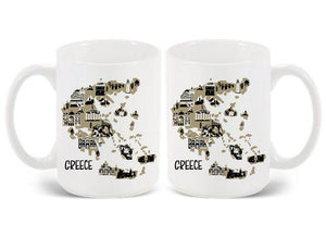 Greece Mug-Custom Country Mug
