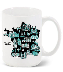 France Mug-Custom Country Mug