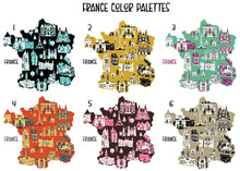 France Tray-Custom City Tray