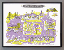 San Francisco Wall Art-Custom City Print