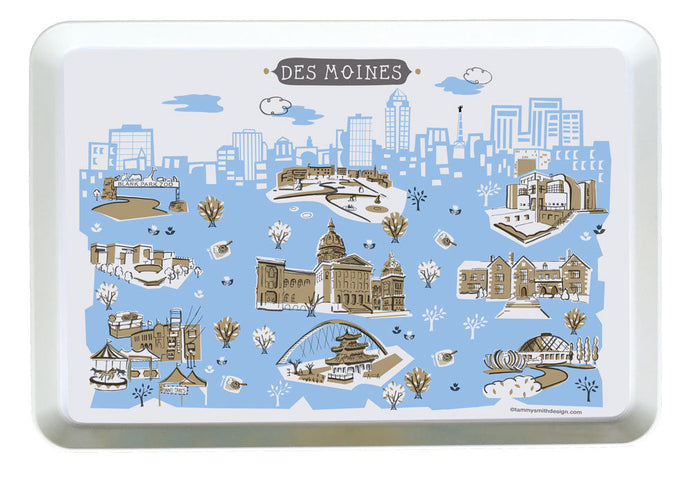 Des Moines Tray-Custom City Tray