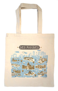 Des Moines Tote Bag-Wedding Welcome Tote