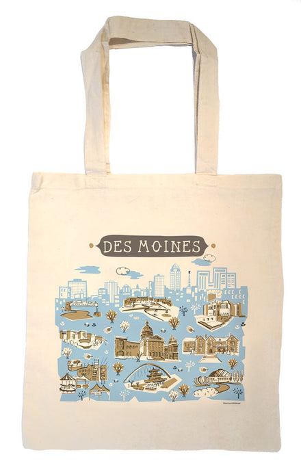 Des Moines Tote Bag-Wedding Welcome Tote