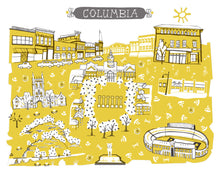 Columbia Mo Tea Towel