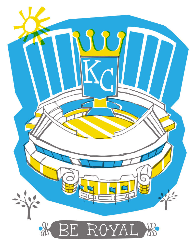 KC Royals-8 x 10 print