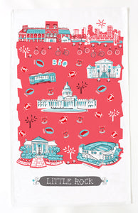 Little Rock Tea Towel