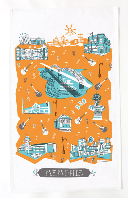 Memphis Tea Towel