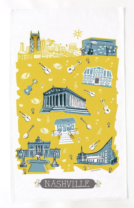 Nashville Tea Towel