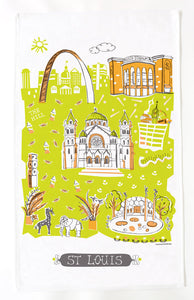 St Louis Tea Towel