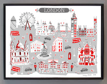 London England Wall Art-Custom City Print