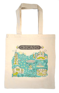 Chicago Tote Bag-Wedding Welcome Tote